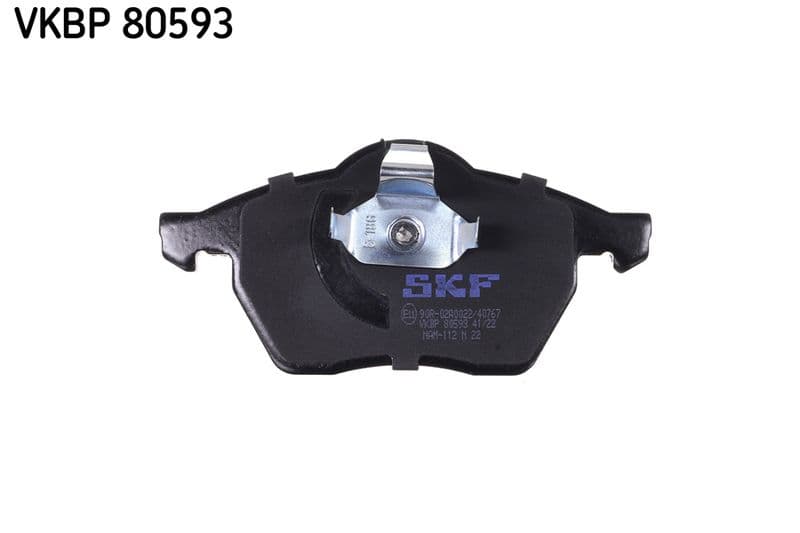 set placute frana,frana disc SKF VKBP 80593