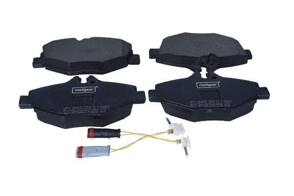 set placute frana,frana disc MAXGEAR 19-0572