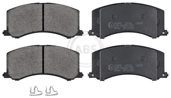 set placute frana,frana disc ABS 36960