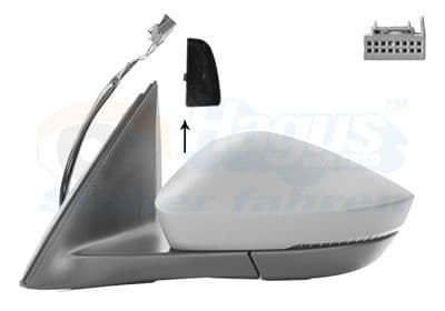 Oglinda exterioara VAN WEZEL * HAGUS * 7611827