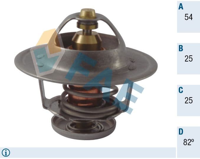termostat,lichid racire FAE 5322482