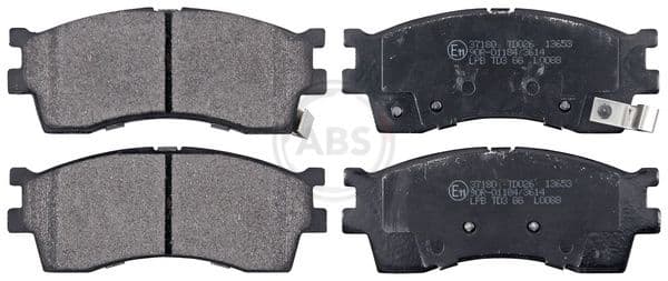 set placute frana,frana disc ABS 37180