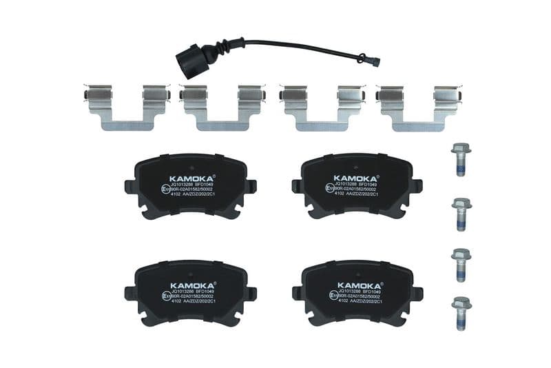 set placute frana,frana disc KAMOKA JQ1013288