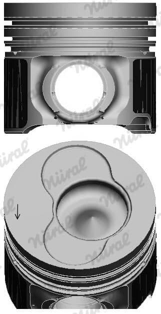 Piston NÜRAL 87-421007-10