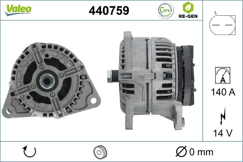 Generator / Alternator VALEO 440759