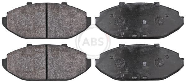 set placute frana,frana disc ABS 38748