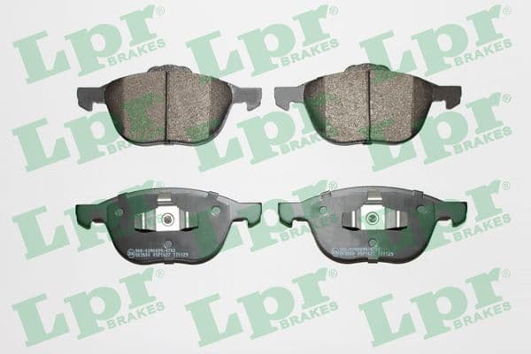 set placute frana,frana disc LPR 05P1627