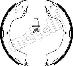 Set saboti frana METELLI 53-0260