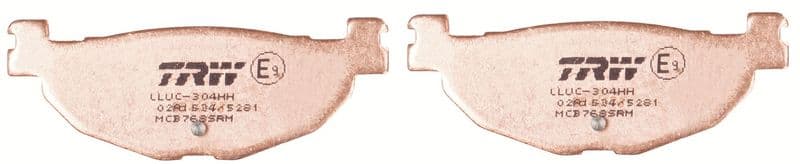 set placute frana,frana disc TRW Sinter Maxi Scooter MCB768SRM