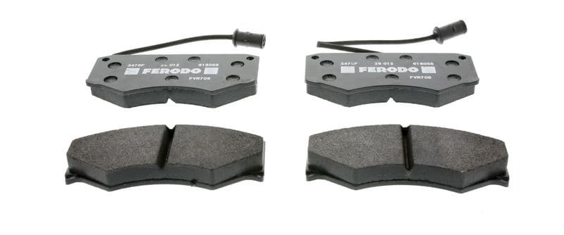 set placute frana,frana disc FERODO PREMIER FVR709