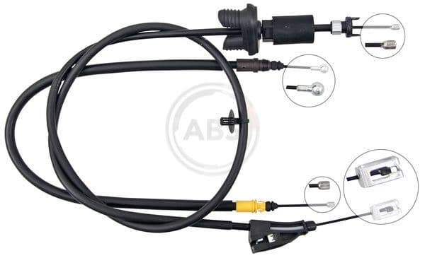 Cablu, frana de parcare ABS K18041