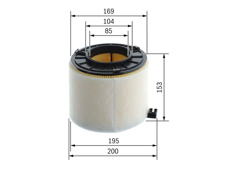Filtru aer BOSCH F 026 400 853