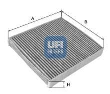 Filtru, aer habitaclu UFI 54.165.00