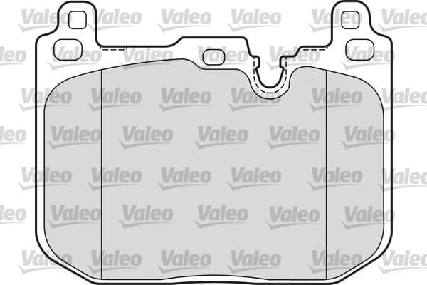 set placute frana,frana disc VALEO 601679