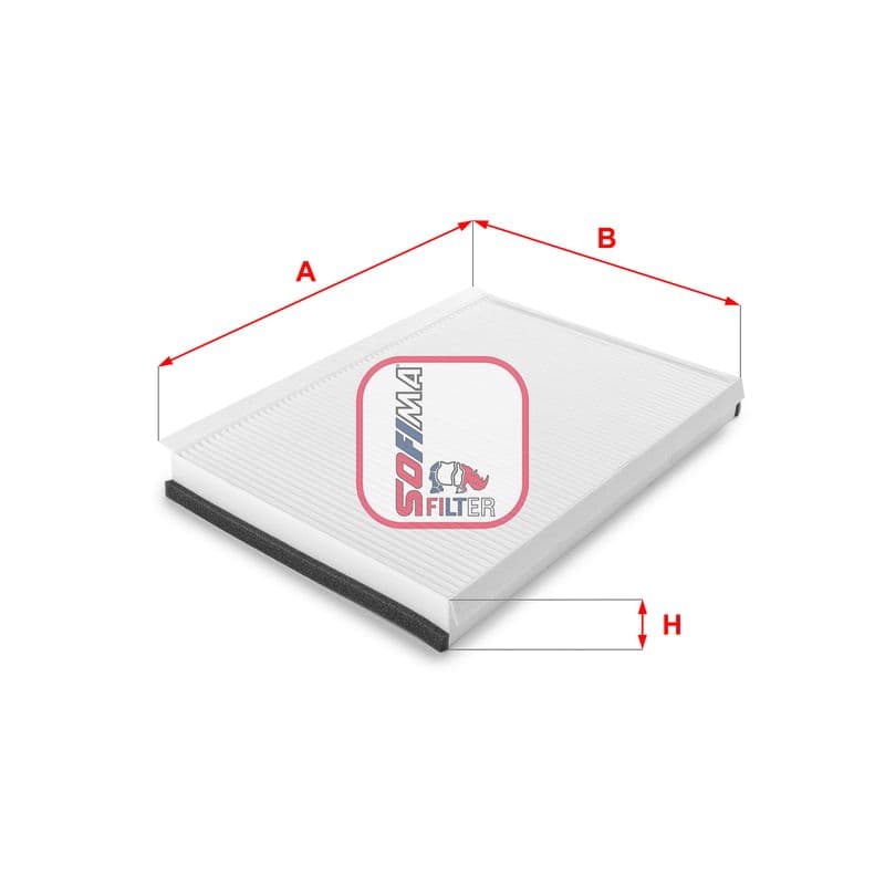 Filtru, aer habitaclu SOFIMA S 3137 C