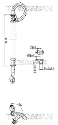 conducta presiune variabila,aer conditionat TRISCAN 9010 28025