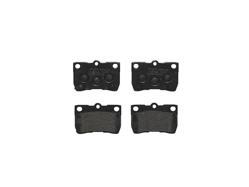 set placute frana,frana disc BREMBO PRIME LINE P 83 073