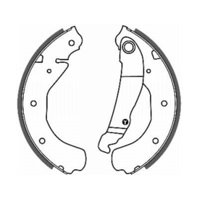 Set saboti frana ABE C0X003ABE