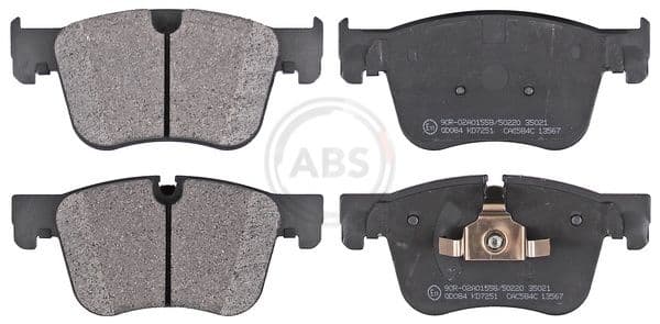 set placute frana,frana disc ABS 35021