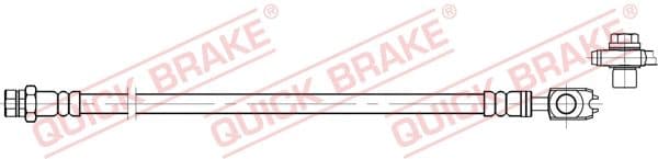 Furtun frana QUICK BRAKE 59.802X