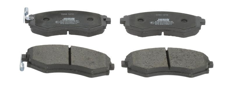 set placute frana,frana disc JURID 572347J