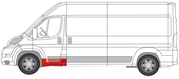 Placă de prag BLIC 6505-06-2097041K