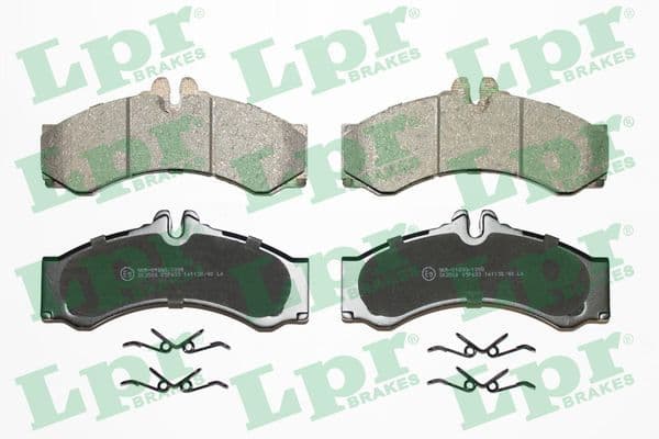 set placute frana,frana disc LPR 05P633