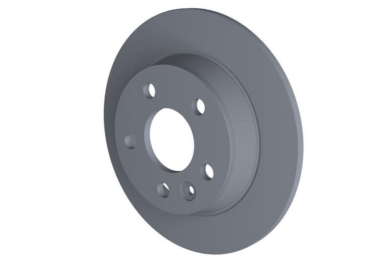Disc frana TOPRAN COATED 107 629