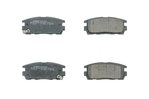 set placute frana,frana disc AISIN Premium ADVICS by BPOP-2008