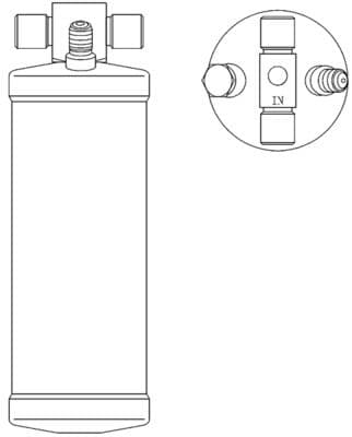 uscator,aer conditionat MAHLE BEHR AD 55 000S