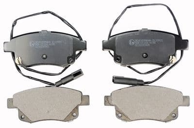 set placute frana,frana disc DENCKERMANN B110931