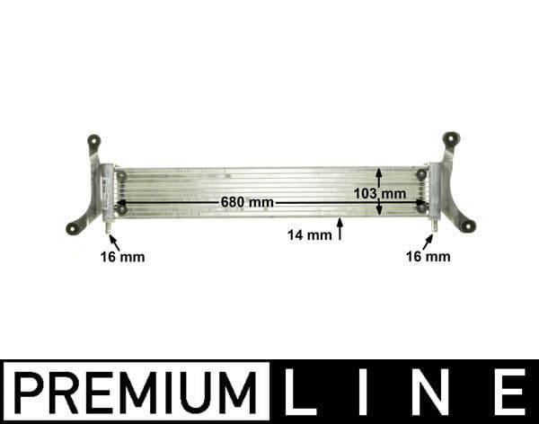 Radiator temperatura scazuta, intercooler MAHLE BEHR *** PREMIUM LINE *** CIR 6 000P