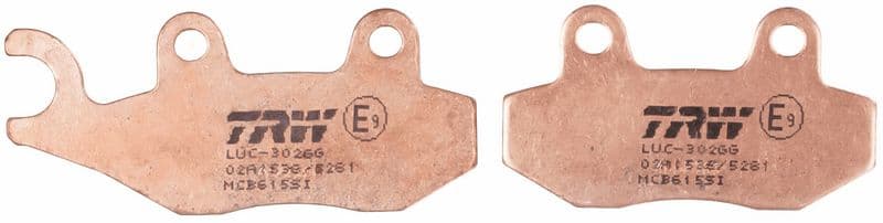 set placute frana,frana disc TRW Sinter Offroad MCB615SI