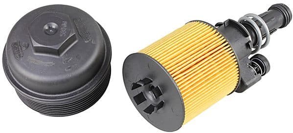 Capac, carcasa filtru ulei METZGER AUTOTEILE 2370067