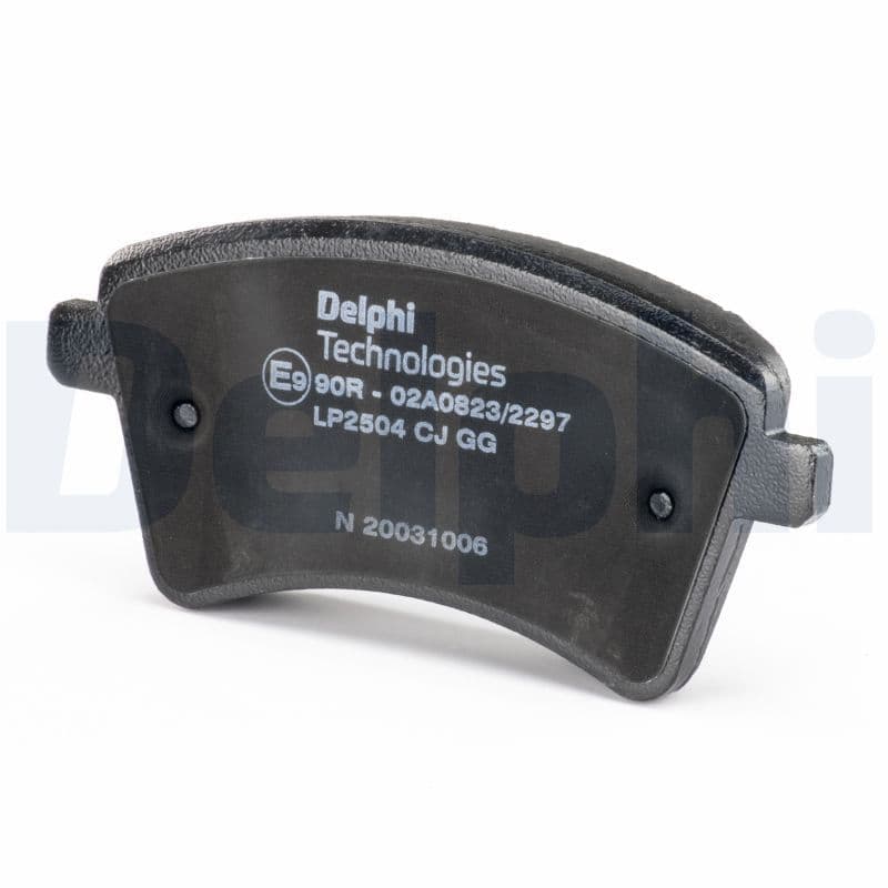 set placute frana,frana disc DELPHI LP2504