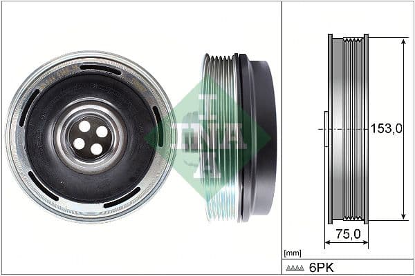 Fulie curea, arbore cotit Schaeffler INA 544 0169 10