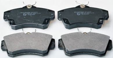 set placute frana,frana disc DENCKERMANN B111237