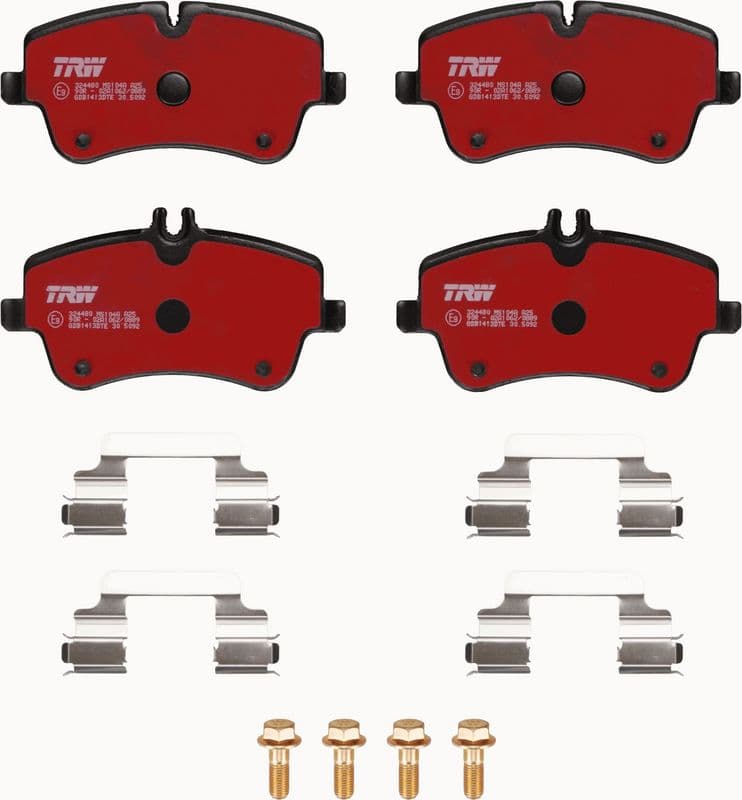 set placute frana,frana disc TRW DTEC COTEC GDB1413DTE