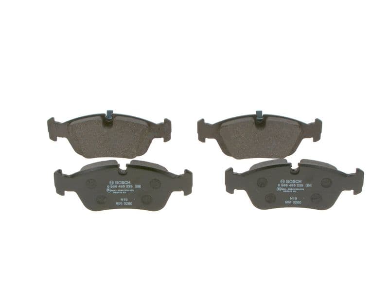 set placute frana,frana disc BOSCH 0 986 495 229