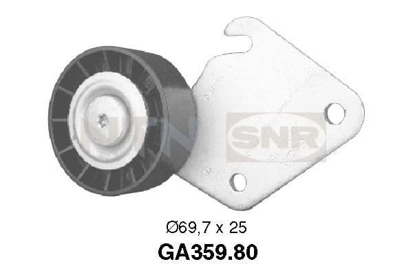 Rola ghidare/conducere, curea transmisie SNR GA359.80