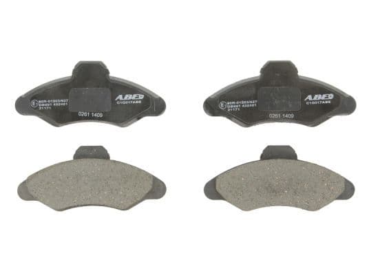 set placute frana,frana disc ABE C1G017ABE