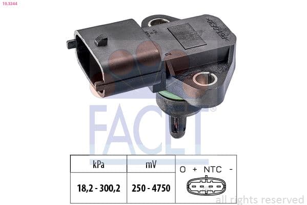 senzor presiune aer FACET 10.3344