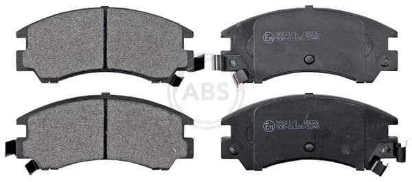 set placute frana,frana disc ABS 36611/1