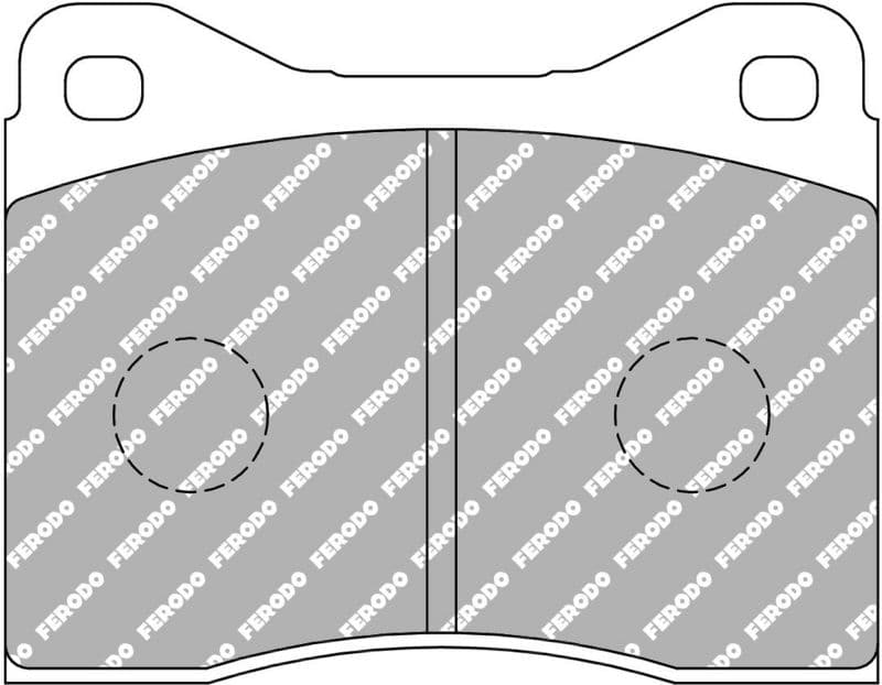 set placute frana,frana disc FERODO FCP399H