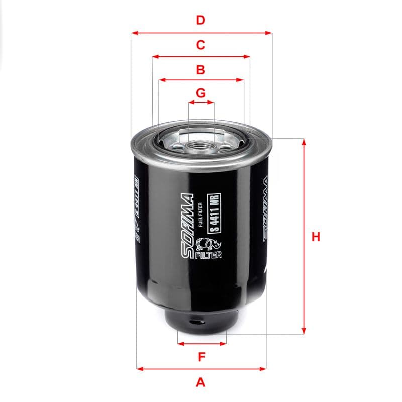 filtru combustibil SOFIMA S 4411 NR