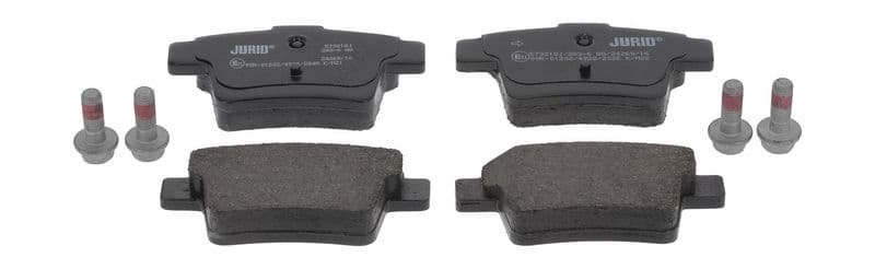 set placute frana,frana disc JURID 573218J