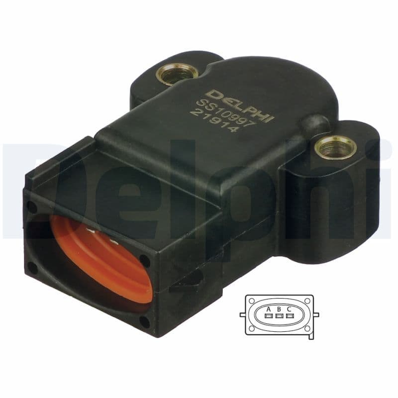 Senzor, pozitie clapeta acceleratie DELPHI SS10997-12B1