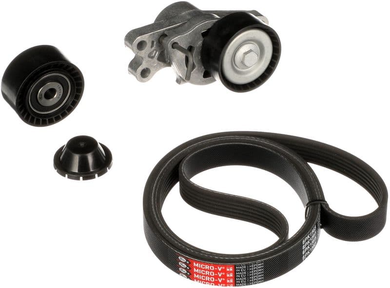 Set curea transmisie cu caneluri GATES Micro-V® K036PK1565