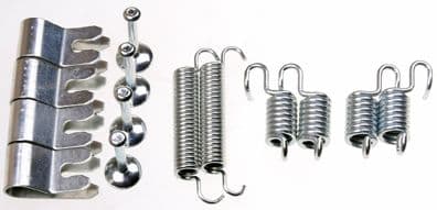Set accesorii, sabot de frana DENCKERMANN B160156