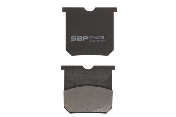 set placute frana,frana disc SBP 07-AG008